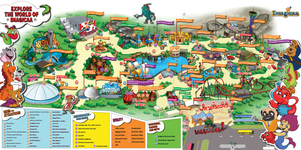 Theme Park Map