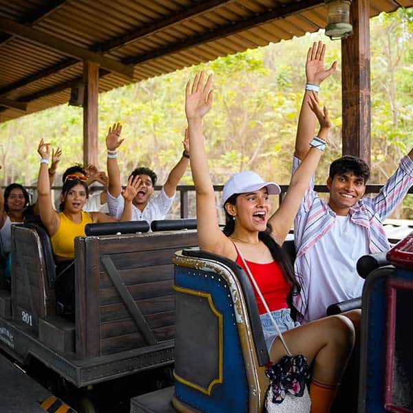 gold rush roller coaster, Imagicaa Gold Rush ride