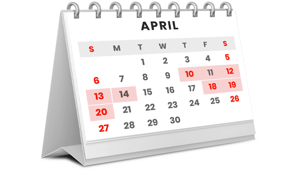 Long-weekend-calendar
