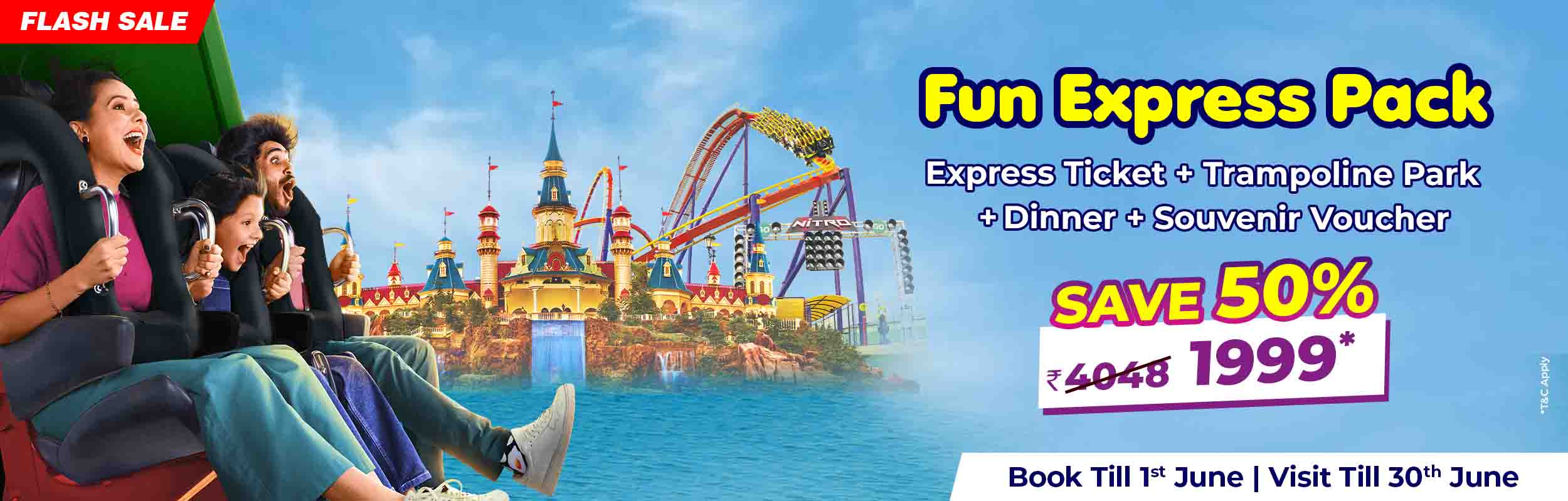 Fun express pack theme park