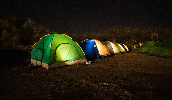 Spacious Luxury Night Camp tents