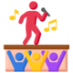 Access to live entertainment shows